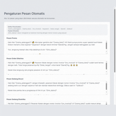 GIF Pengaturan Pesan Otomatis